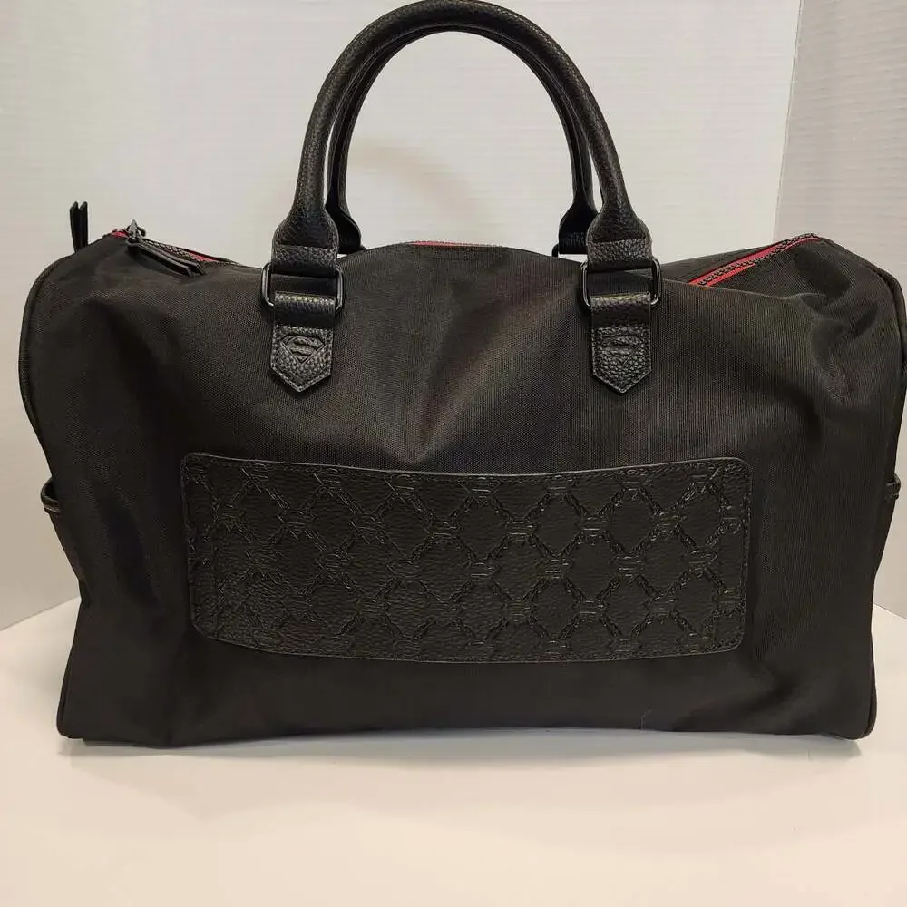 Robert Graham x Superman Limited Edition Duffle Bag Weekender Travel Black New